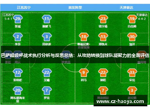 巴萨超级杯战术执行分析与反思总结：从攻防转换到球队凝聚力的全面评估